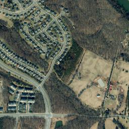 Satellite view of River Creek Golf Course