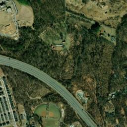 Satellite view of Northwest Branch Golf Course