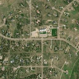 19101 6 Penny Ln Monument CO High Resolution Satellite Map