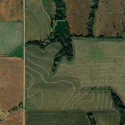 34358 Strowigs Mill Road, Paxico, KS High Resolution Satellite Map