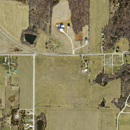 22820 Sandusky Road, Tonganoxie, KS High Resolution Satellite Map