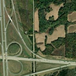 Interstate 435 Kansas City KS 66111 High Resolution Satellite Map