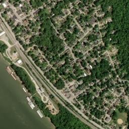 Sayler Park Ohio High Resolution Satellite Map