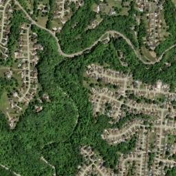 Cotillion Village Ohio High Resolution Satellite Map