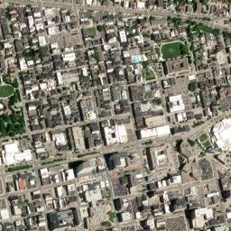 200 East 14th Street Cincinnati OH High Resolution Satellite Map