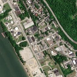 Columbia Ohio High Resolution Satellite Map