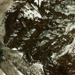 Hozat map(satellite map)