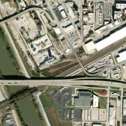 Interstate 670, Kansas City, KS 66105, USA High Resolution Satellite Map