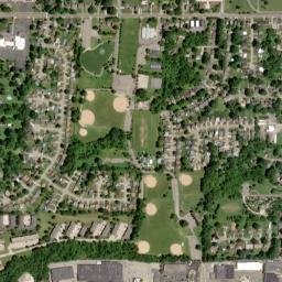 Placid Meadows Ohio High Resolution Satellite Map