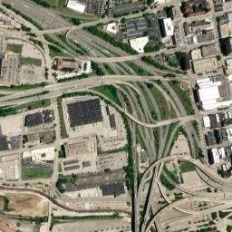 400-498 West 9th Street Cincinnati OH High Resolution Satellite Map