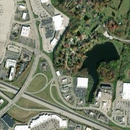 Glen Ridge Acres Ohio High Resolution Satellite Map