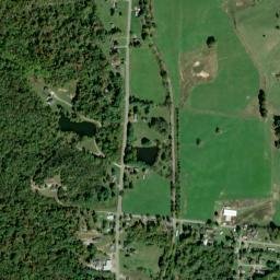 Davisville Ohio High Resolution Satellite Map