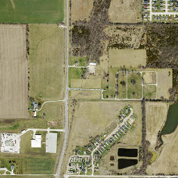 17450 Chieftain Road, Tonganoxie, KS 66086 High Resolution Satellite Map