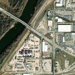 Turner Diagonal Freeway, Kansas City, KS High Resolution Satellite Map