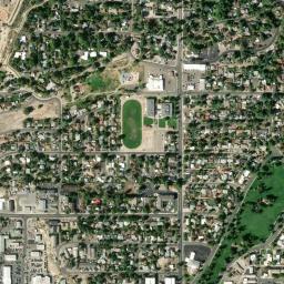 Satellite view of Lincoln Park Golf Course