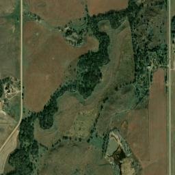 North 110th Road, Minneapolis, KS High Resolution Satellite Map