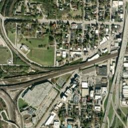 2116 Summit St Kansas City MO High Resolution Satellite Map