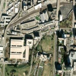 50 W Pershing Rd Kansas City High Resolution Satellite Map