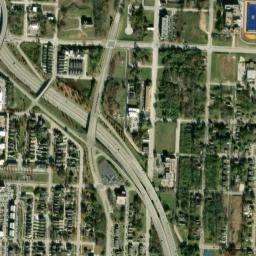 1899-1901 East 24th Terrace Kansas City MO High Resolution Satellite Map