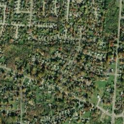 Huntcrest Acres Ohio High Resolution Satellite Map