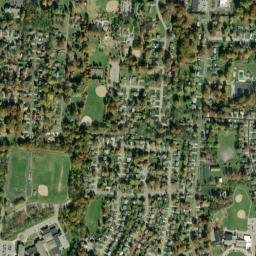 Forest Hills Estates Ohio High Resolution Satellite Map