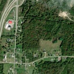 Roads Ohio High Resolution Satellite Map