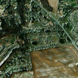 Hideaway Acres Delaware High Resolution Satellite Map