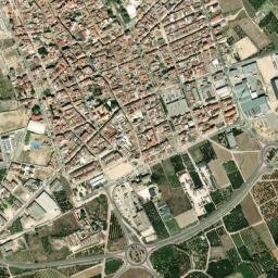 Villanueva de Castellón map(satellite map)