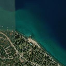 Chambers Lodge California High Resolution Satellite Map