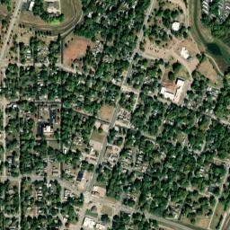 217 Northeast Grant Street Topeka KS High Resolution Satellite Map