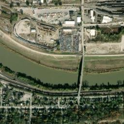 1150 South 12th Street Kansas City KS High Resolution Satellite Map