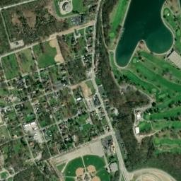 California Ohio High Resolution Satellite Map