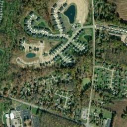 Braziers Ohio High Resolution Satellite Map