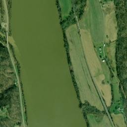 Shade River Ohio High Resolution Satellite Map
