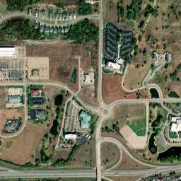 Southwest Wanamaker Road Topeka KS High Resolution Satellite Map