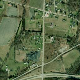 Zahns Corners Ohio High Resolution Satellite Map