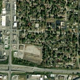 3996-4030 South Noland Road Independence MO High Resolution Satellite Map