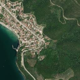 Menídi map(satellite map)