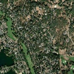 Lake of the Pines map(satellite map)