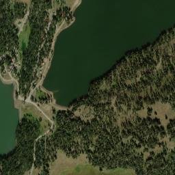 Grand Mesa Colorado High Resolution Satellite Map