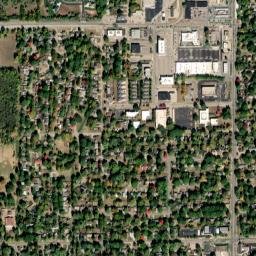 1341-1347 Southwest Woodhull Street, Topeka High Resolution Satellite Map