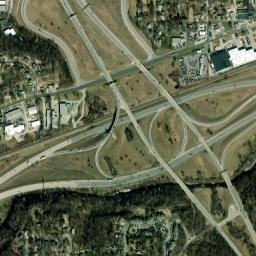 Merriam Drive & Interstate 635, Overland Park High Resolution Satellite Map