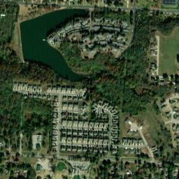 10001-10649 East 43rd Street, Kansas City High Resolution Satellite Map