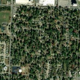 4231 Blue Ridge Boulevard, Kansas City, MO High Resolution Satellite Map
