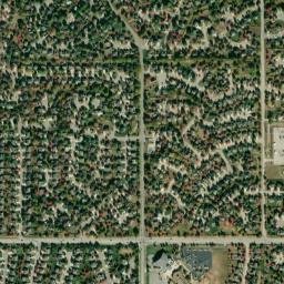 5252-5298 Monticello Shawnee KS 66226 High Resolution Satellite Map