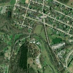 Silver Grove map(satellite map)