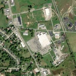 Jackson Heights Ohio High Resolution Satellite Map