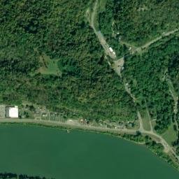 Kerrs Run Ohio High Resolution Satellite Map