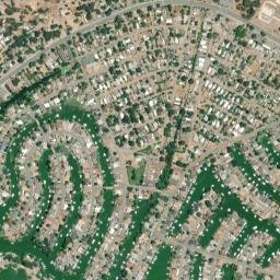 Clearlake Oaks map(satellite map)