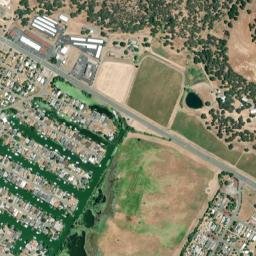 Clear Lake Keys California High Resolution Satellite Map